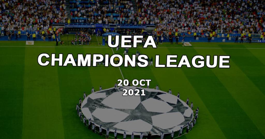 Şampiyonlar Ligi maçları tahminleri - 20.10.2021