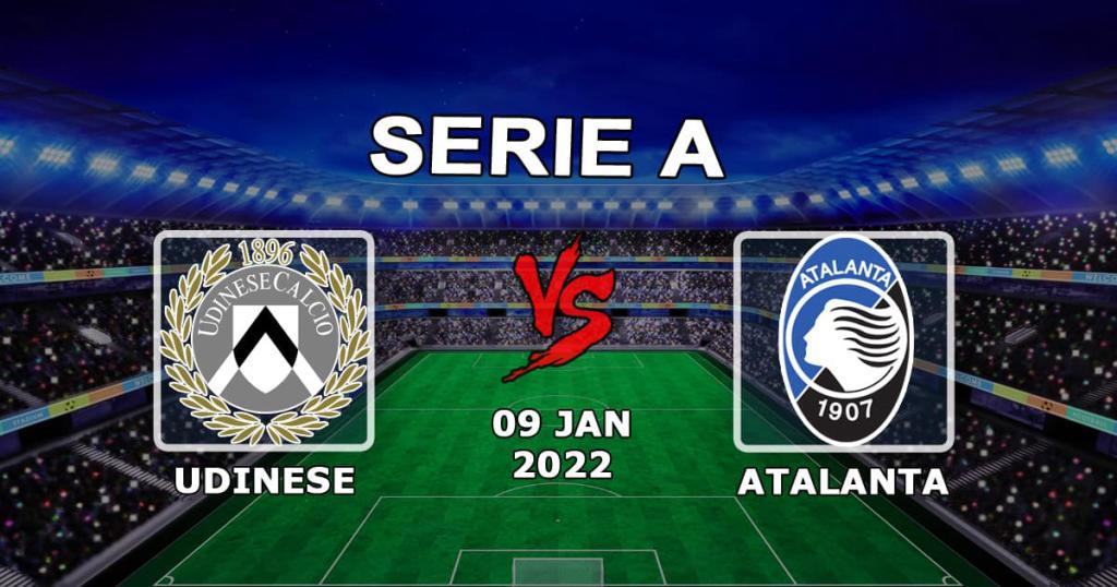 Udinese - Atalanta: A - 01/09/2022 maçı için tahmin ve bahis oranları
