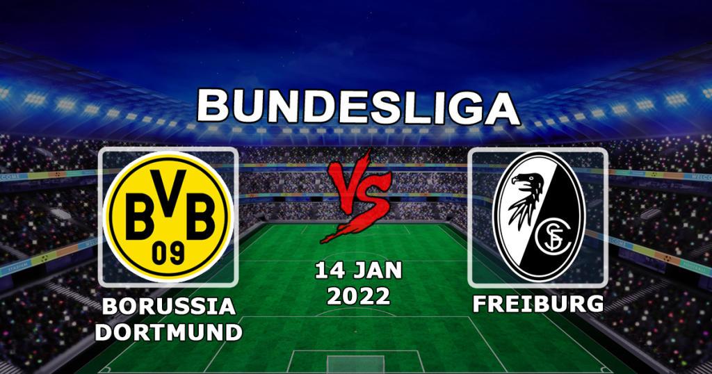 Borussia Dortmund - Freiburg: Bundesliga maçı için tahmin ve bahis - 14.01.2022