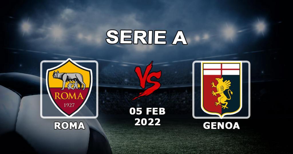 Roma - Cenova: Serie A ile ilgili tahmin ve bahis - 05.02.2022