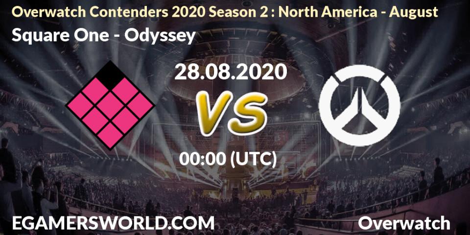 Square One - Odyssey: Maç tahminleri. 28.08.20, Overwatch, Overwatch Contenders 2020 Season 2: North America - August