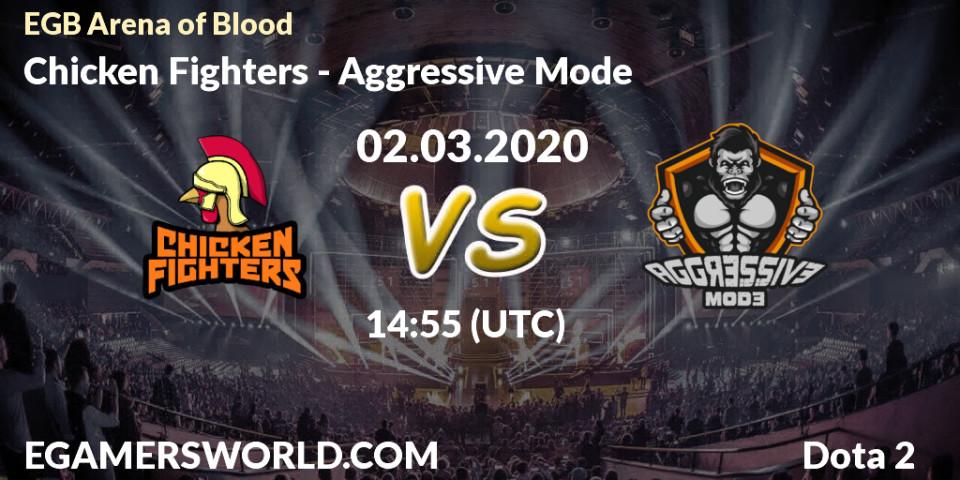 Chicken Fighters - Aggressive Mode: Maç tahminleri. 02.03.2020 at 16:46, Dota 2, Arena of Blood