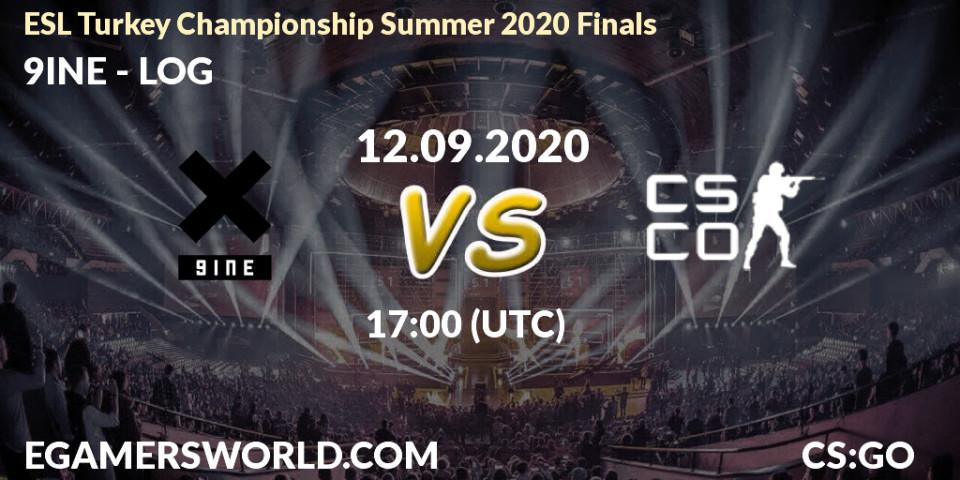 9INE - LOG: Maç tahminleri. 12.09.2020 at 17:05, Counter-Strike (CS2), ESL Turkey Championship Summer 2020 Finals
