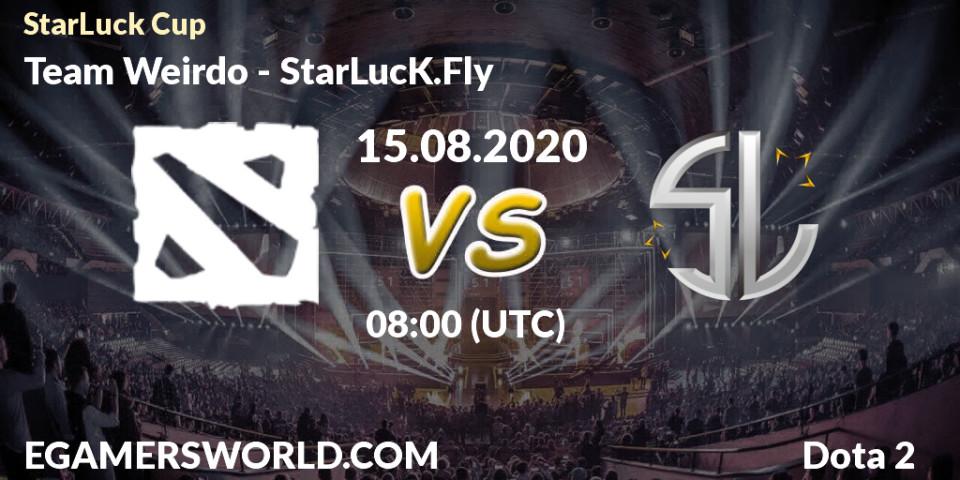 Team Weirdo - StarLucK.Fly: Maç tahminleri. 15.08.2020 at 08:30, Dota 2, StarLuck Cup