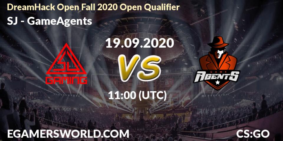 SJ - GameAgents: Maç tahminleri. 19.09.2020 at 11:05, Counter-Strike (CS2), DreamHack Open Fall 2020 Open Qualifier