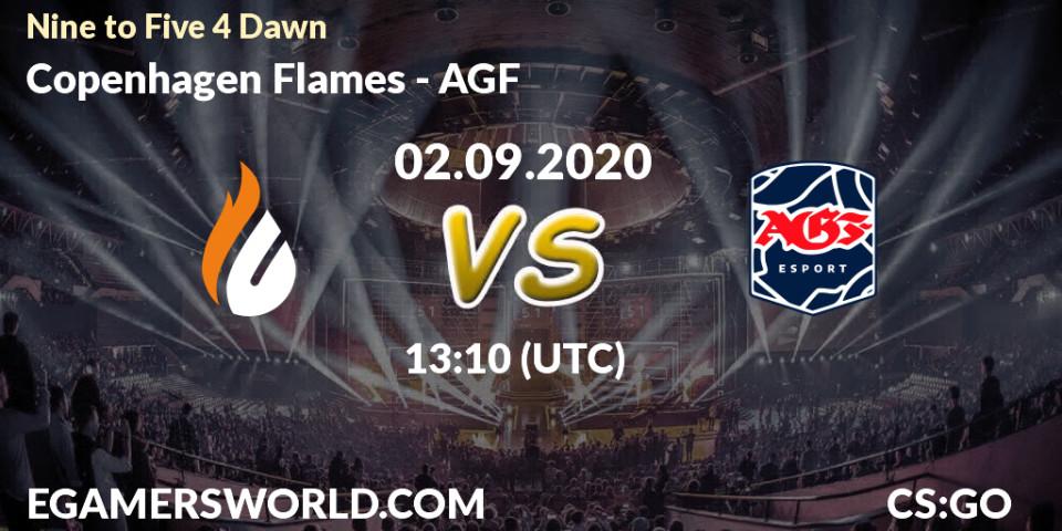 Copenhagen Flames - AGF: Maç tahminleri. 02.09.2020 at 13:10, Counter-Strike (CS2), Nine to Five 4 Dawn