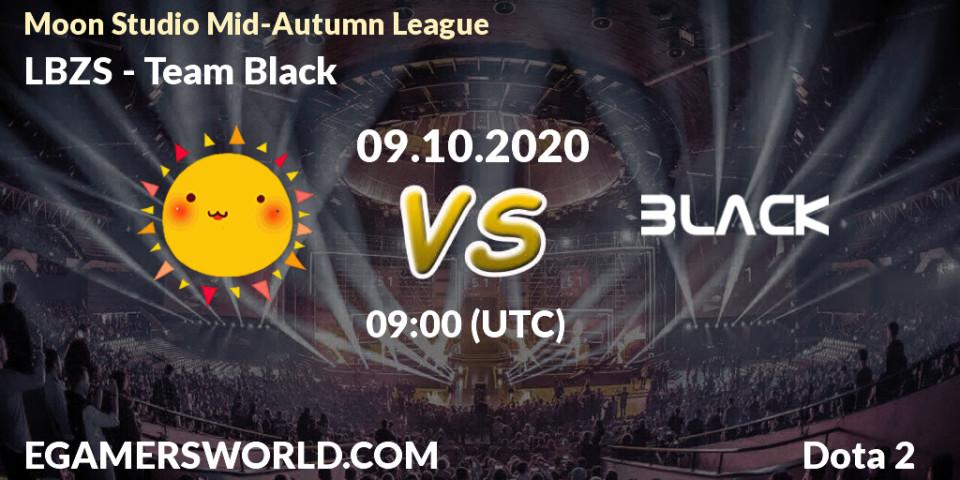 LBZS - Team Black: Maç tahminleri. 09.10.20, Dota 2, Moon Studio Mid-Autumn League