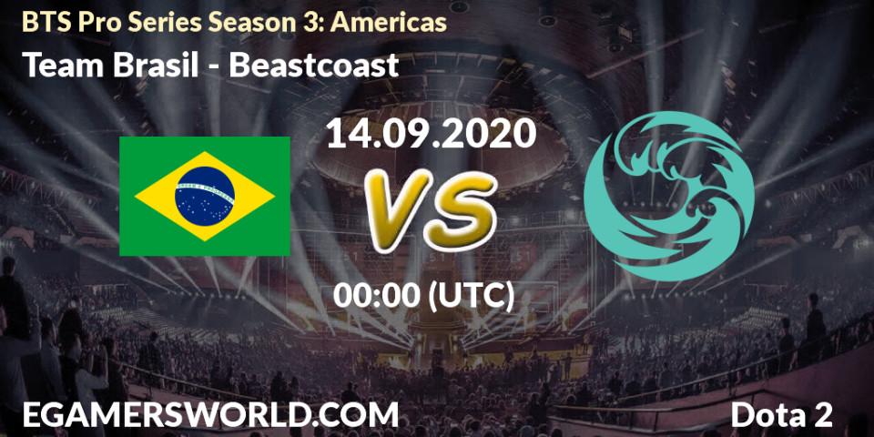 Team Brasil - Beastcoast: Maç tahminleri. 14.09.2020 at 00:28, Dota 2, BTS Pro Series Season 3: Americas