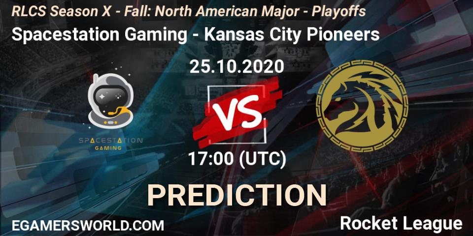 Spacestation Gaming - Kansas City Pioneers: Maç tahminleri. 25.10.2020 at 17:00, Rocket League, RLCS Season X - Fall: North American Major - Playoffs