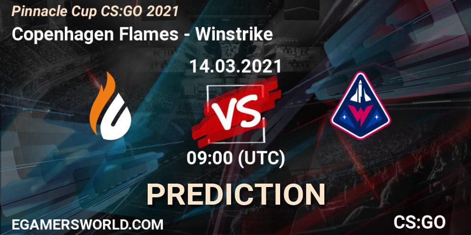 Copenhagen Flames - Winstrike: Maç tahminleri. 14.03.21, CS2 (CS:GO), Pinnacle Cup #1