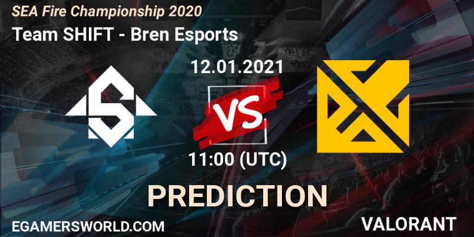 Team SHIFT - Bren Esports: Maç tahminleri. 12.01.2021 at 11:00, VALORANT, SEA Fire Championship 2020