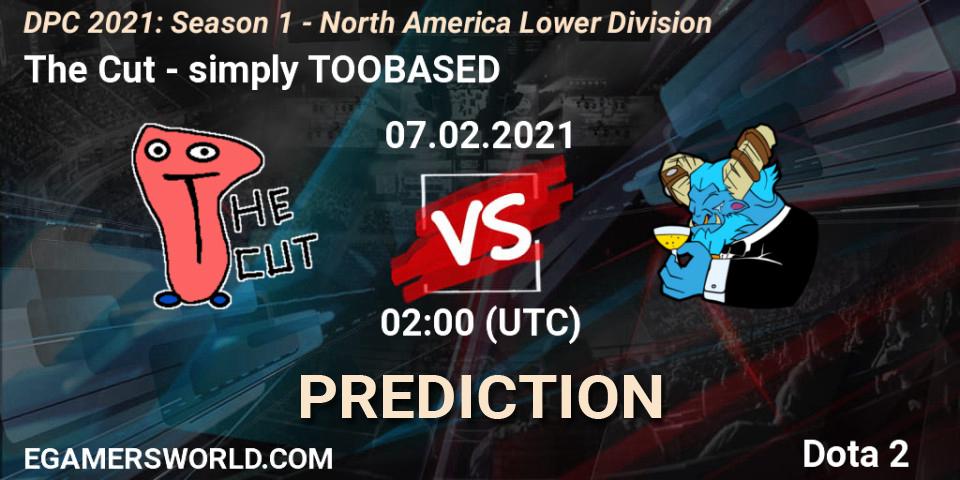 The Cut - simply TOOBASED: Maç tahminleri. 07.02.2021 at 02:00, Dota 2, DPC 2021: Season 1 - North America Lower Division