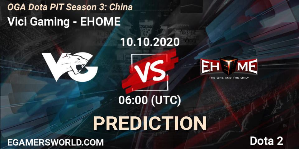 Vici Gaming - EHOME: Maç tahminleri. 10.10.2020 at 06:02, Dota 2, OGA Dota PIT Season 3: China