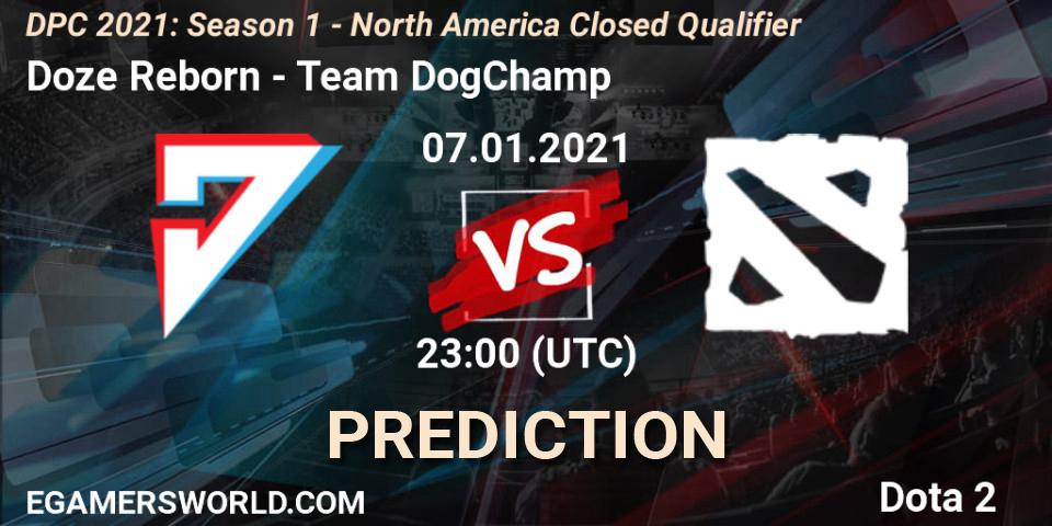 Byzantine Raiders - Team DogChamp: Maç tahminleri. 07.01.2021 at 23:00, Dota 2, DPC 2021: Season 1 - North America Closed Qualifier