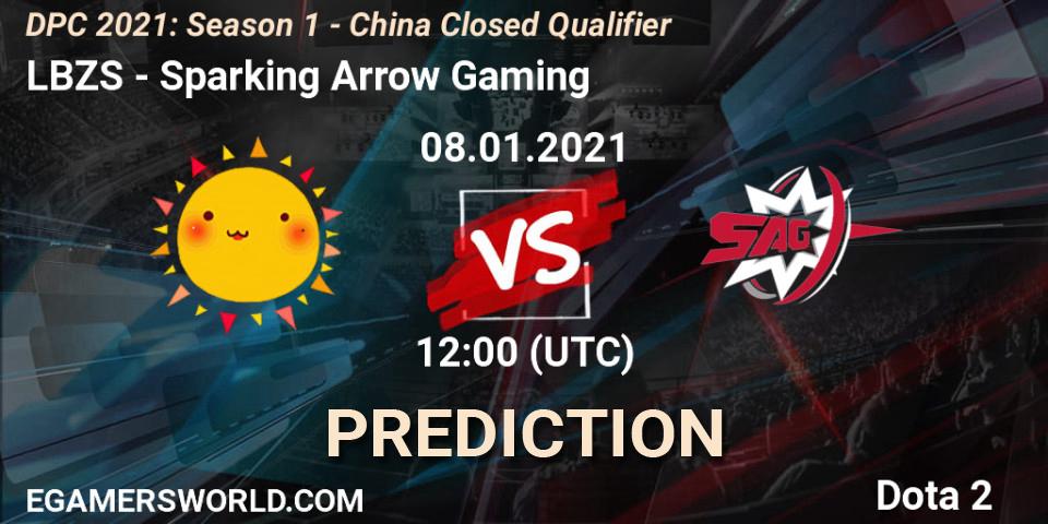 LBZS - Sparking Arrow Gaming: Maç tahminleri. 08.01.2021 at 10:05, Dota 2, DPC 2021: Season 1 - China Closed Qualifier