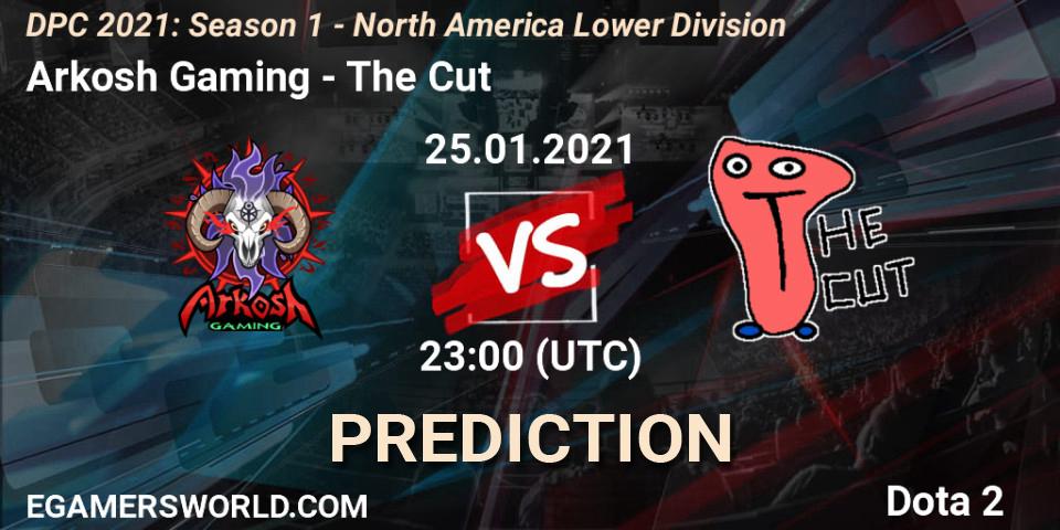 Arkosh Gaming - The Cut: Maç tahminleri. 25.01.2021 at 23:01, Dota 2, DPC 2021: Season 1 - North America Lower Division