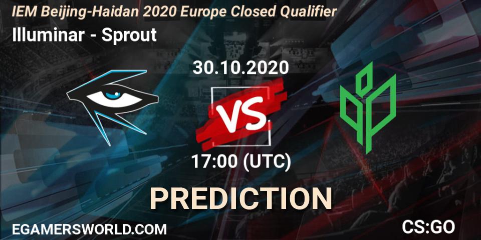Illuminar - Sprout: Maç tahminleri. 30.10.2020 at 17:00, Counter-Strike (CS2), IEM Beijing-Haidian 2020 Europe Closed Qualifier