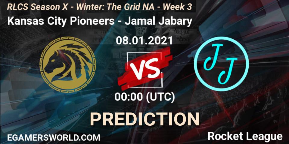 Kansas City Pioneers - Jamal Jabary: Maç tahminleri. 15.01.2021 at 00:00, Rocket League, RLCS Season X - Winter: The Grid NA - Week 3