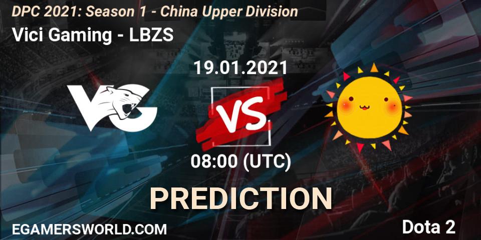 Vici Gaming - LBZS: Maç tahminleri. 19.01.2021 at 08:31, Dota 2, DPC 2021: Season 1 - China Upper Division