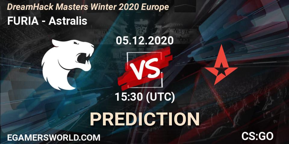 FURIA - Astralis: Maç tahminleri. 05.12.2020 at 15:45, Counter-Strike (CS2), DreamHack Masters Winter 2020 Europe