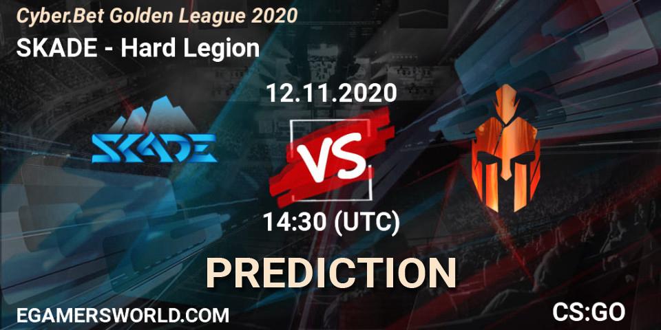 SKADE - Hard Legion: Maç tahminleri. 12.11.20, CS2 (CS:GO), Cyber.Bet Golden League 2020