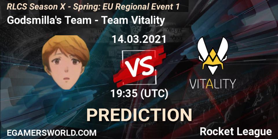 Godsmilla's Team - Team Vitality: Maç tahminleri. 14.03.2021 at 19:35, Rocket League, RLCS Season X - Spring: EU Regional Event 1