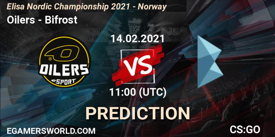 Oilers - Bifrost: Maç tahminleri. 14.02.2021 at 11:00, Counter-Strike (CS2), Elisa Nordic Championship 2021 - Norway