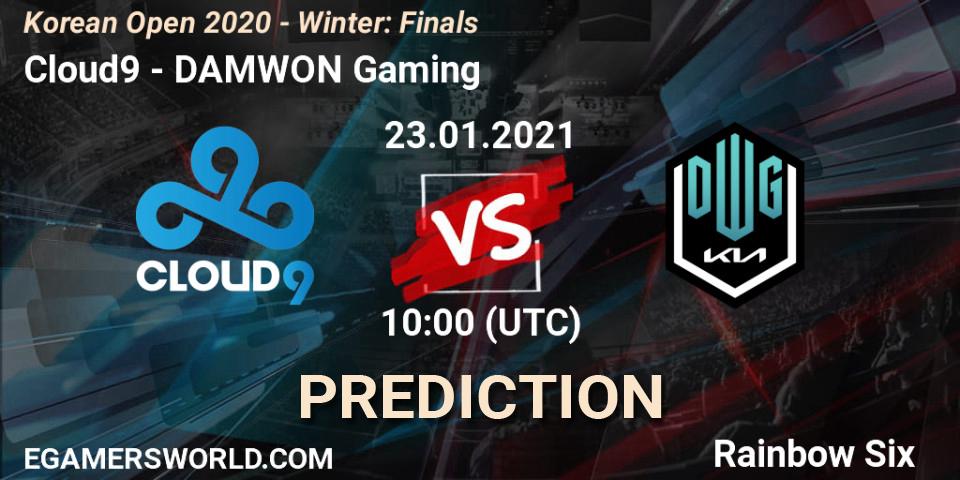 Cloud9 - DAMWON Gaming: Maç tahminleri. 23.01.2021 at 10:00, Rainbow Six, Korean Open 2020 - Winter: Finals