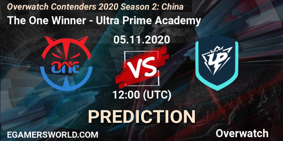 The One Winner - Ultra Prime Academy: Maç tahminleri. 05.11.2020 at 09:00, Overwatch, Overwatch Contenders 2020 Season 2: China