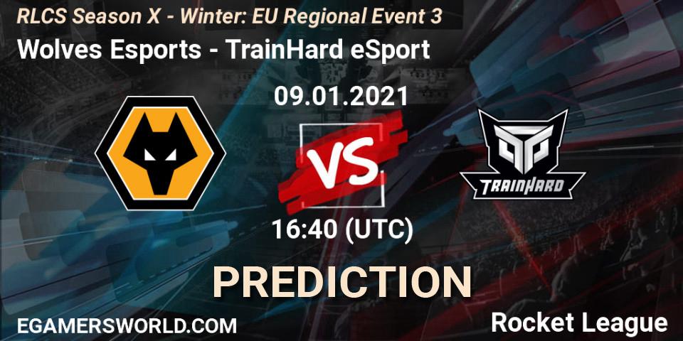 Wolves Esports - TrainHard eSport: Maç tahminleri. 09.01.2021 at 16:40, Rocket League, RLCS Season X - Winter: EU Regional Event 3