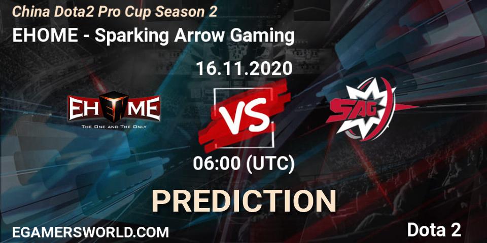 EHOME - Sparking Arrow Gaming: Maç tahminleri. 16.11.2020 at 06:04, Dota 2, China Dota2 Pro Cup Season 2
