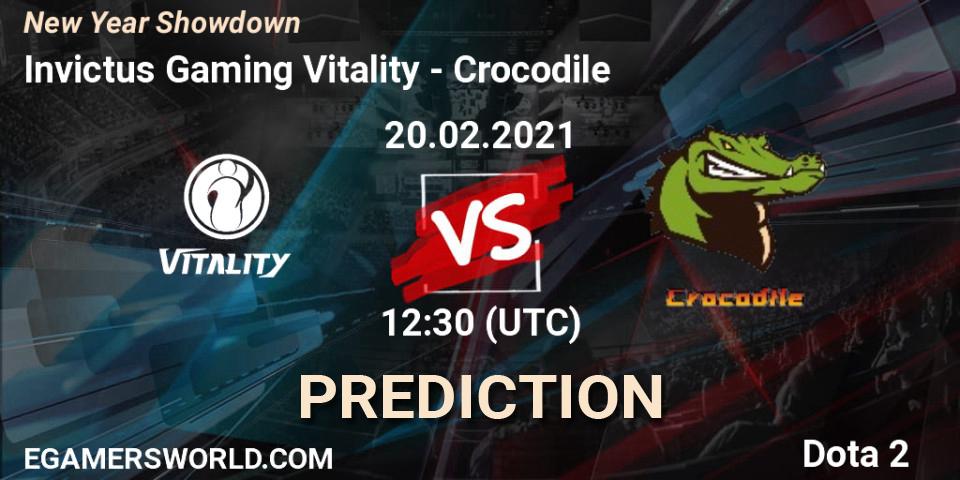 Invictus Gaming Vitality - Crocodile: Maç tahminleri. 20.02.2021 at 13:11, Dota 2, New Year Showdown