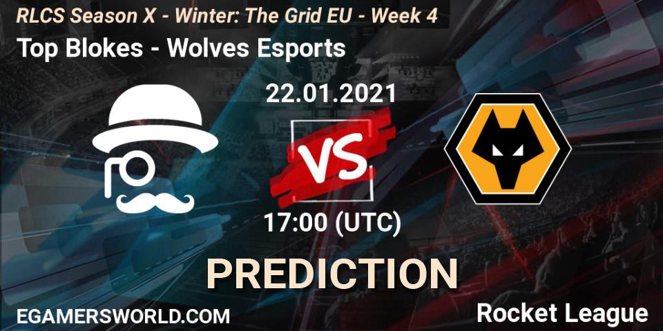 Top Blokes - Wolves Esports: Maç tahminleri. 22.01.2021 at 17:00, Rocket League, RLCS Season X - Winter: The Grid EU - Week 4
