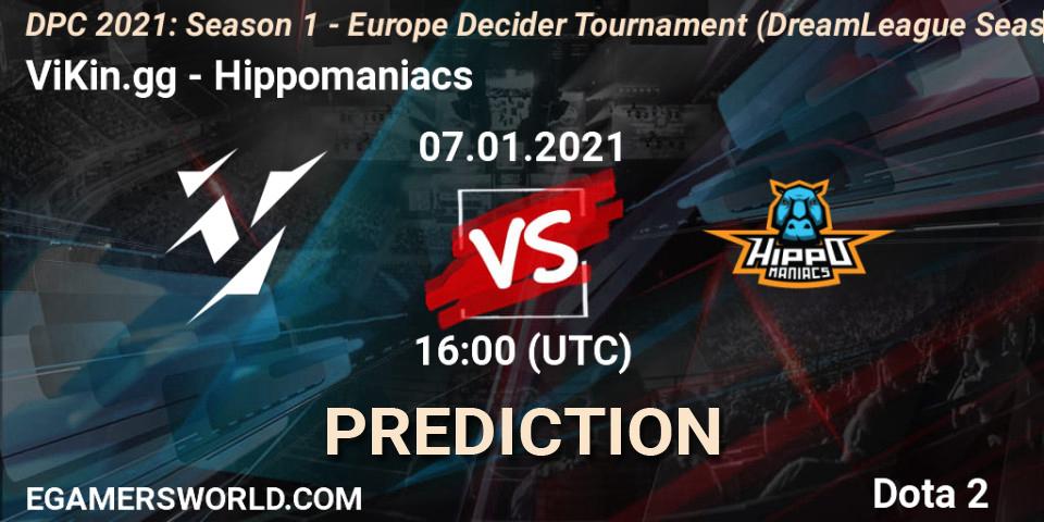 ViKin.gg - Hippomaniacs: Maç tahminleri. 07.01.2021 at 16:01, Dota 2, DPC 2021: Season 1 - Europe Decider Tournament (DreamLeague Season 14)