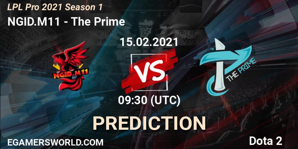 NGID.M11 - The Prime: Maç tahminleri. 15.02.2021 at 09:36, Dota 2, LPL Pro 2021 Season 1