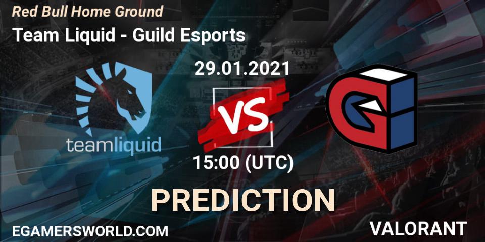 Team Liquid - Guild Esports: Maç tahminleri. 29.01.2021 at 12:00, VALORANT, Red Bull Home Ground