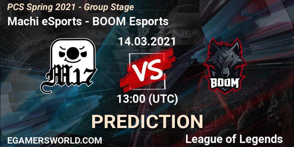 Machi eSports - BOOM Esports: Maç tahminleri. 14.03.2021 at 13:00, LoL, PCS Spring 2021 - Group Stage