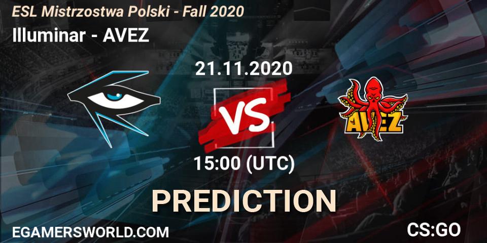 Illuminar - AVEZ: Maç tahminleri. 21.11.2020 at 15:40, Counter-Strike (CS2), ESL Mistrzostwa Polski - Fall 2020