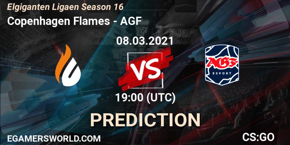 Copenhagen Flames - AGF: Maç tahminleri. 08.03.2021 at 19:00, Counter-Strike (CS2), Elgiganten Ligaen Season 16