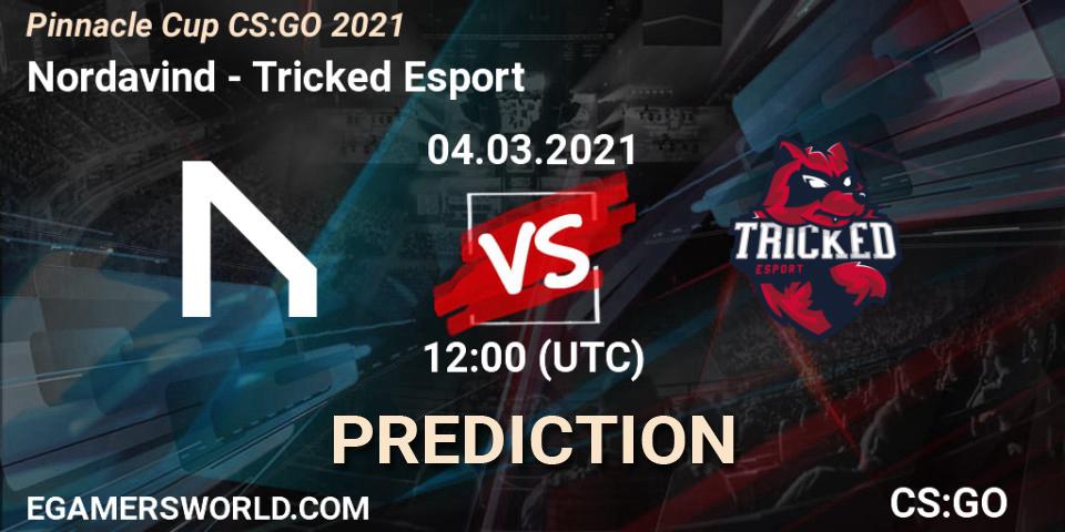 Nordavind - Tricked Esport: Maç tahminleri. 04.03.2021 at 12:00, Counter-Strike (CS2), Pinnacle Cup #1