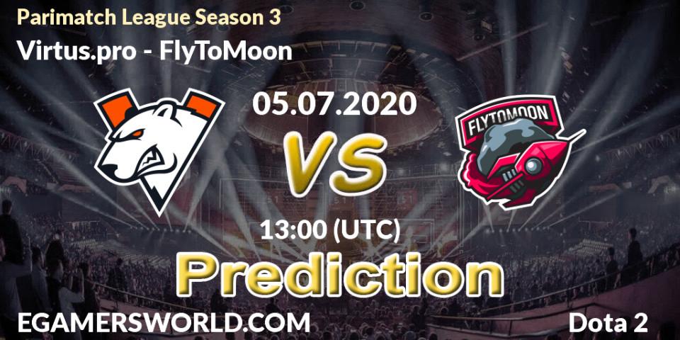 Virtus.pro - FlyToMoon: Maç tahminleri. 05.07.2020 at 13:03, Dota 2, Parimatch League Season 3