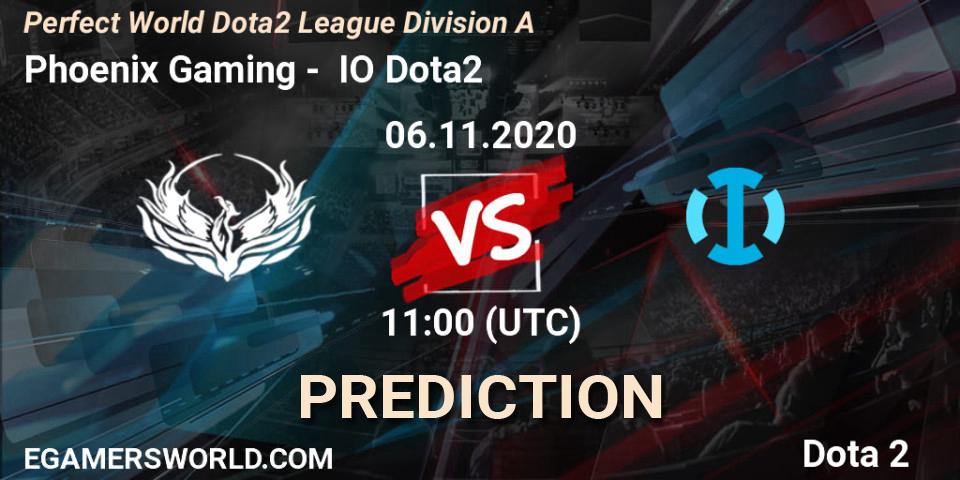 Phoenix Gaming - IO Dota2: Maç tahminleri. 06.11.2020 at 09:05, Dota 2, Perfect World Dota2 League Division A