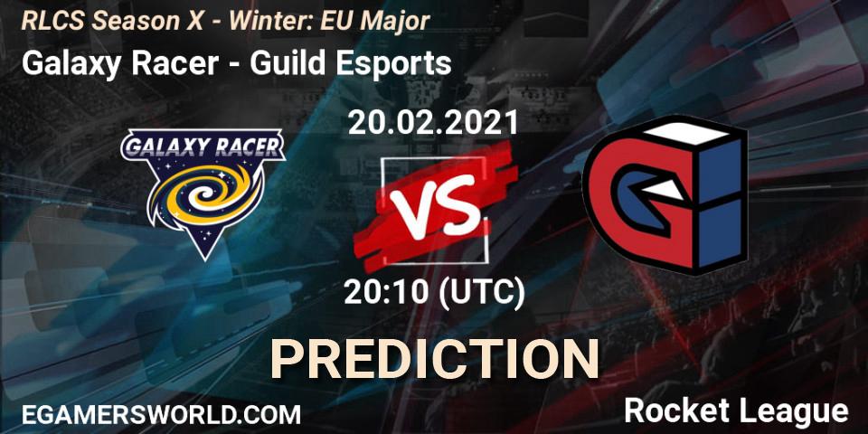 Galaxy Racer - Guild Esports: Maç tahminleri. 20.02.2021 at 20:40, Rocket League, RLCS Season X - Winter: EU Major
