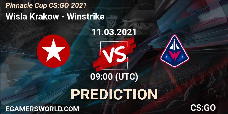 Wisla Krakow - Winstrike: Maç tahminleri. 11.03.21, CS2 (CS:GO), Pinnacle Cup #1