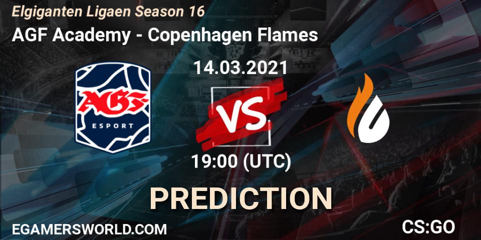 AGF Academy - Copenhagen Flames: Maç tahminleri. 14.03.2021 at 19:00, Counter-Strike (CS2), Elgiganten Ligaen Season 16