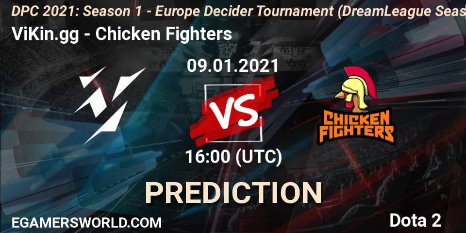 ViKin.gg - Chicken Fighters: Maç tahminleri. 09.01.2021 at 16:00, Dota 2, DPC 2021: Season 1 - Europe Decider Tournament (DreamLeague Season 14)