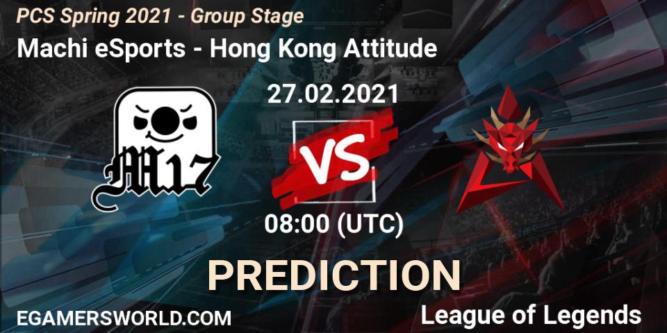 Machi eSports - Hong Kong Attitude: Maç tahminleri. 27.02.2021 at 08:30, LoL, PCS Spring 2021 - Group Stage