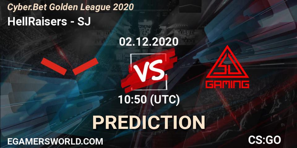 HellRaisers - SJ: Maç tahminleri. 02.12.2020 at 10:50, Counter-Strike (CS2), Cyber.Bet Golden League 2020