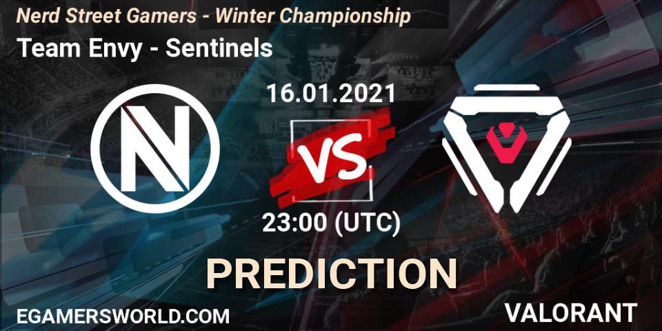 Team Envy - Sentinels: Maç tahminleri. 16.01.2021 at 20:00, VALORANT, Nerd Street Gamers - Winter Championship