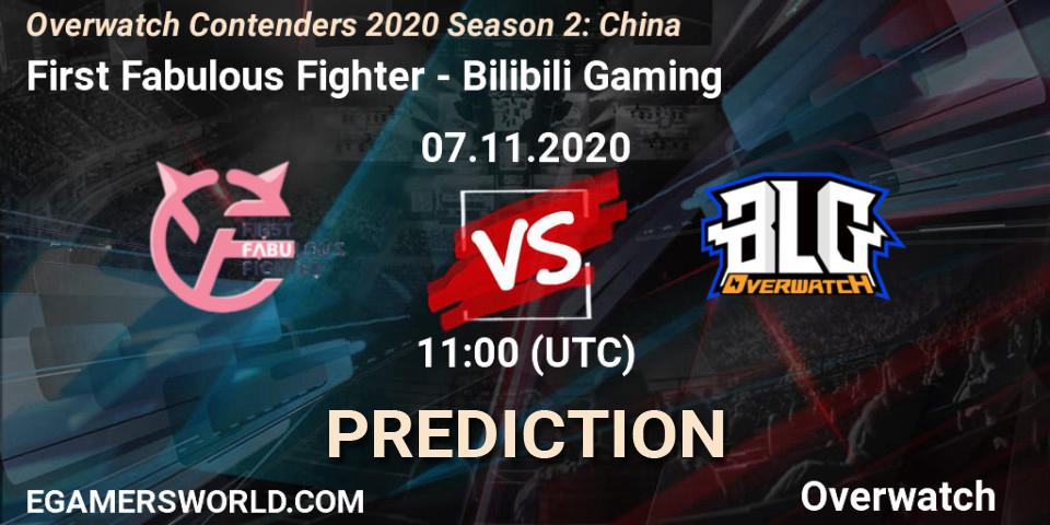 First Fabulous Fighter - Bilibili Gaming: Maç tahminleri. 07.11.20, Overwatch, Overwatch Contenders 2020 Season 2: China